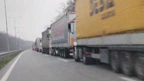 Zadržavanje zbog kamiona